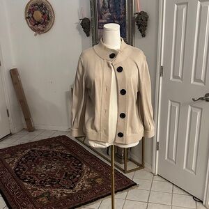 Banana Republic Cream Knit Sweater